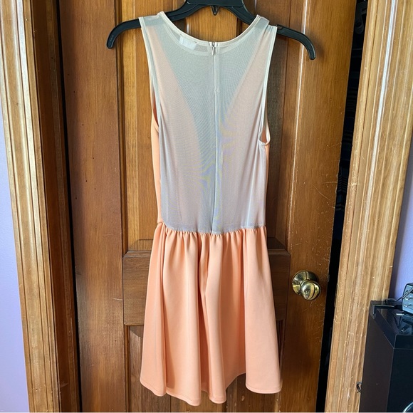 Tobi orange and sheer paneling - Picture 2 of 3